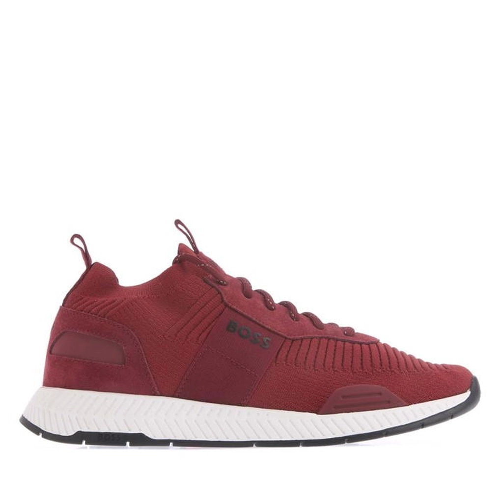 Hugo Boss Titanium Running Trainers - Red